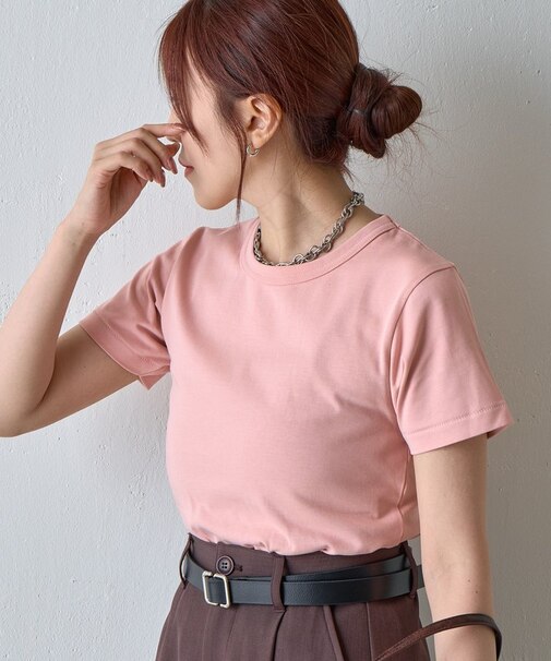 【BASIC LINE】32/2コットンテディTシャツ