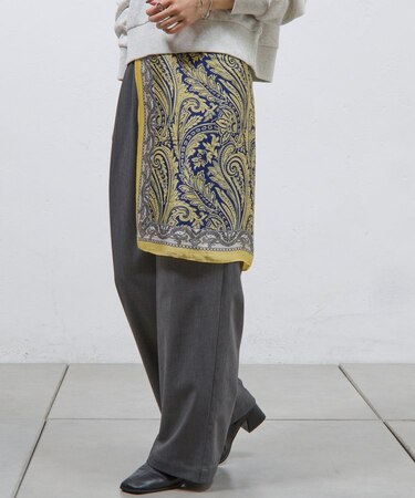 柄スカーフ 70×70