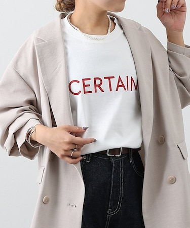 CERTAIN Tシャツ