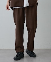 【セットアップ対応】ポリトロテーパードパンツ