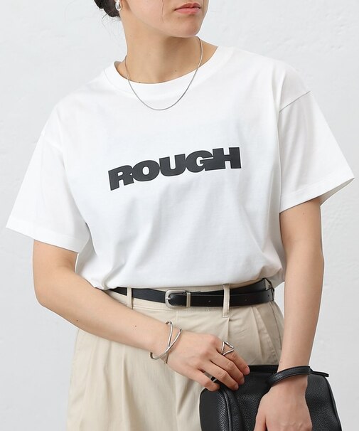 ROUGHプリントTシャツ