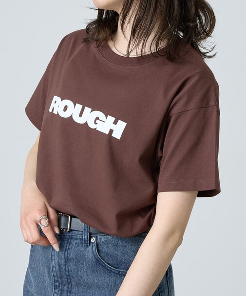 ROUGHプリントTシャツ