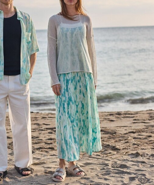 【着用動画あり】ノイズフローラルプリントキャミワンピース