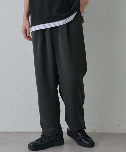 【セットアップ対応】WFACEワッシャーテーパードパンツ