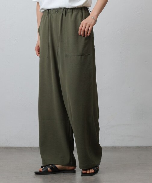 ポリカルゼイージーパンツ