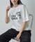 箔プリントロゴTシャツ