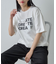 箔プリントロゴTシャツ
