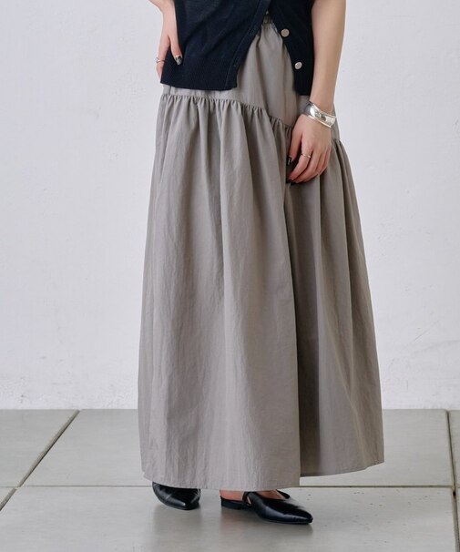 カーブシフトギャザースカート