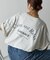 CalmandバックプリントTシャツ