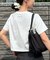 【PIKO企画 / リバイバル】バックロゴ刺繍コンパクトTシャツ
