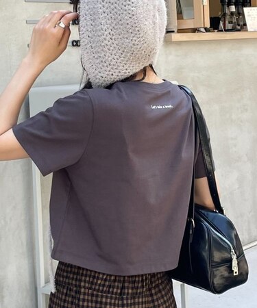 【PIKO企画 / リバイバル】バックロゴ刺繍コンパクトTシャツ