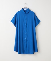 バンプストライプロングシャツ
