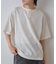 エアリーアイレットヘンリーネック半袖Tシャツ