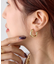 ニュアンスカールメタルピアス