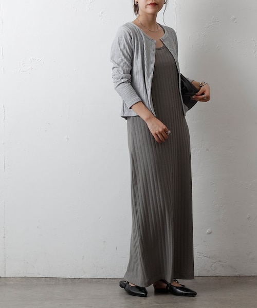▶新品未使用 / Loungedress リブノースリーブワンピース LOUNGEDRESS(ラウンジドレス)公式通販サイト | PAL CLOSET(パル