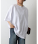 肩ボタンビッグシルエットTシャツ