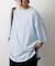 肩ボタンビッグシルエットTシャツ