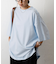 肩ボタンビッグシルエットTシャツ