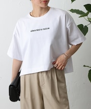 cleanestワイドクロップドTシャツ