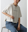 cleanestワイドクロップドTシャツ