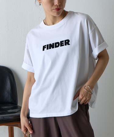 FINDERプリントTシャツ