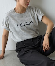 LaidBackプリントTシャツ