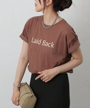 LaidBackプリントTシャツ