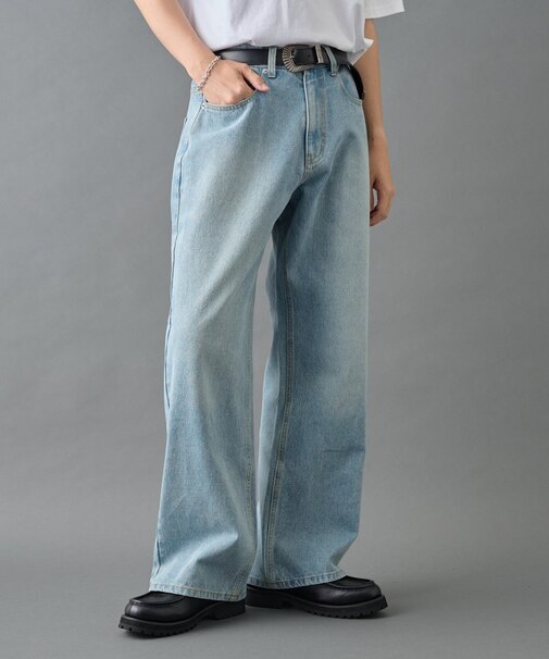 ルーズストレートデニム【men's】