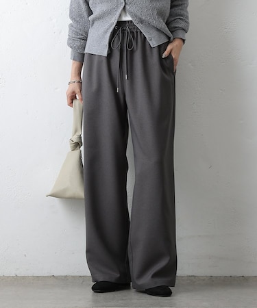 【リバイバル】ウールライクイージーワイドパンツ