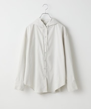 起毛フードシャツ