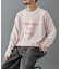 クラシックレタリングジャガードニット