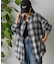 ライトフランネルチェックオーバーシャツ