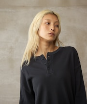 【paradigm】ガス焼きワッフルヘンリーネックTL/S