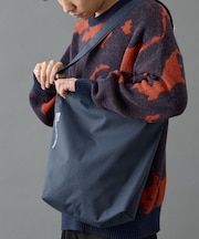 【超軽量190g】撥水ナイロンファスナーショルダーバッグ