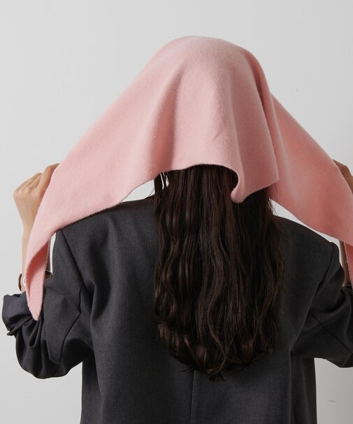 ニットスカーフ