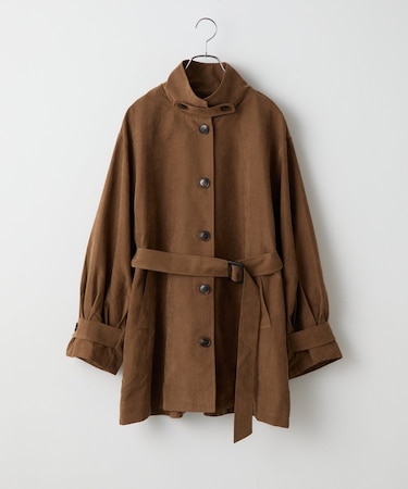 ピーチミドルトレンチコート