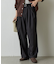 TR BOXタックパンツ