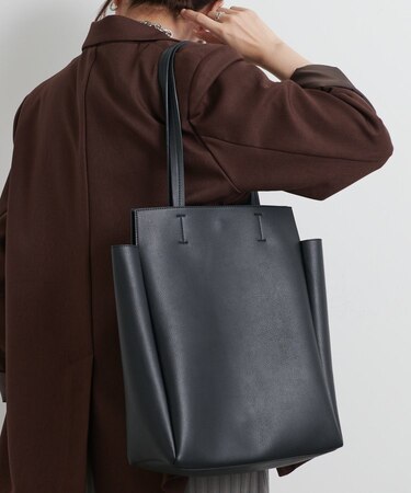 ラージスクエアトートバッグ