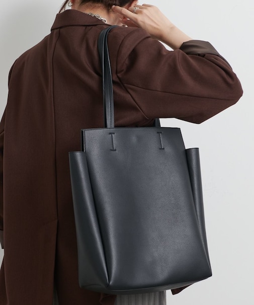 ラージスクエアトートバッグ