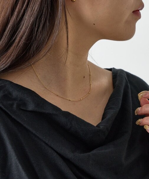 チップチェーンネックレス