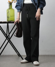 エステルヤーンリブロングパンツ