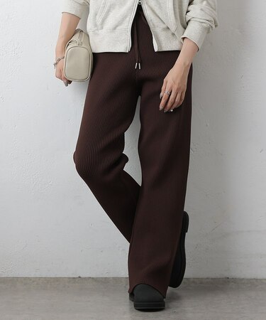 エステルヤーンリブロングパンツ