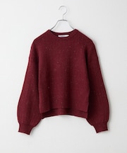 ラメミニケーブルプルオーバー