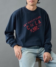 ヴィンテージカスレカレッジスウェット