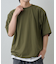 【セットアップ対応】接触冷感アイスリップウーブンTEE