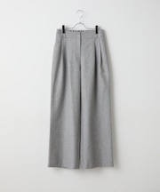 【セットアップ対応】ネップワイドパンツ