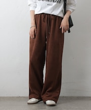 【セットアップ対応】カットスエードイージーパンツ