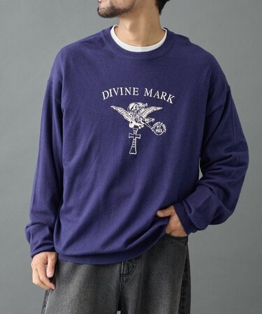 MARKプリントニット