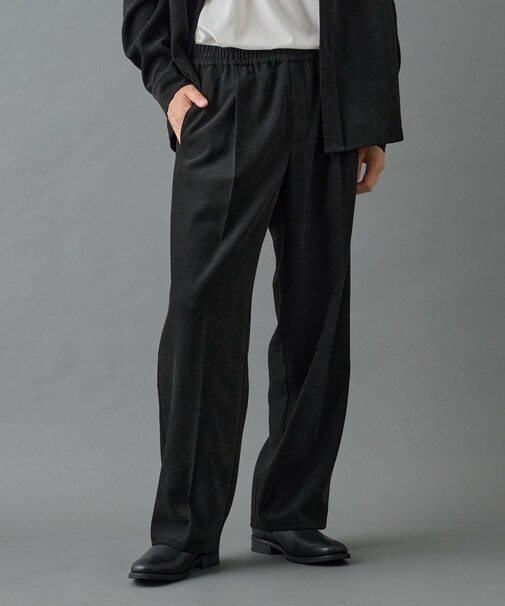 フェードツイルイージーストレートスラックス