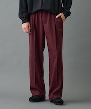 フェードツイルイージーストレートスラックス